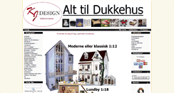 Desktop Screenshot of kjdesign.dk