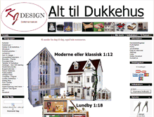 Tablet Screenshot of kjdesign.dk